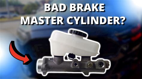 master cylinder internal leak symptoms|5 Symptoms of a Bad Brake Master Cylinder